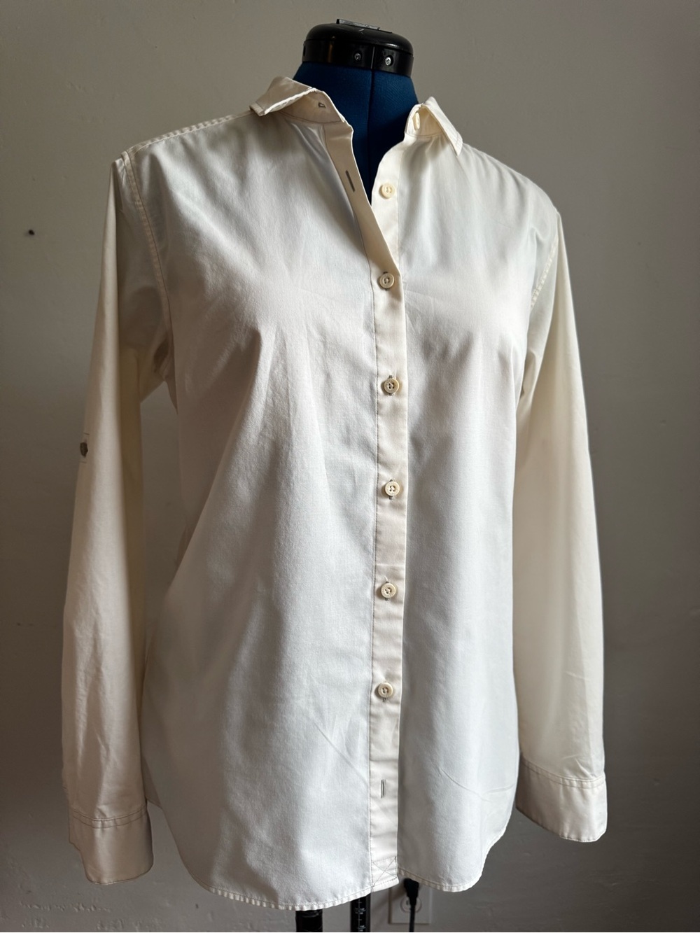 Patagonia Organic Cotton Classic Ivory Button-Up Shirt